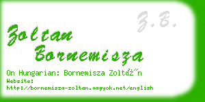 zoltan bornemisza business card